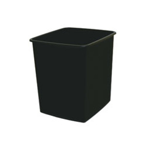 ITALPLAST 15 Litre Tidy Bin - Black, Each
