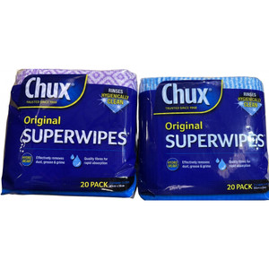CHUX SUPERWIPES Original 60cm x 30cm Pk20