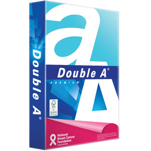 DOUBLE A 80GSM COPY PAPER A4 210 x 297mm 200 Reams (Half Pallet)