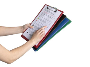 MARBIG PVC CLIPBOARDS A4 Assorted Colours (Each)