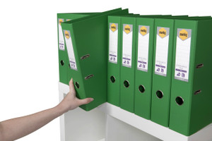 MARBIG LEVER ARCH FILE FOOLSCAP GREEN