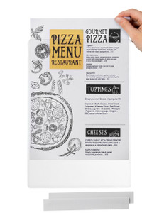 MARBIG DOCUMENT PROTECTOR PVC A4 WALL MOUNTABLE