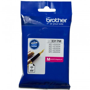 BROTHER LC3317 INKJET CART MAGENTA HIGH YIELD 550 PAGES Suits Brother MFC J5330DW / J5730DW / J6530DW / J6730DW / J6930DW