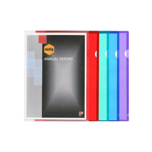 MARBIG ULTRA LETTER FILES A4 Poly Purple