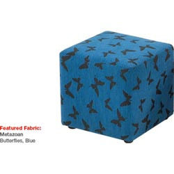 CUBE OTTOMAN Junior 450x450x380mm  *** Custom Made - ETA 6-8 weeks from time of order ***