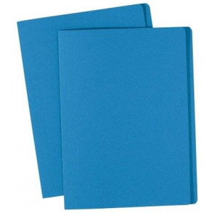 AVERY COLOURED MANILLA FOLDERS A4 Blue, Bx100