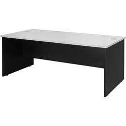 LOGAN DESK 1800 X 750 White & Ironstone