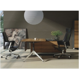 NOVARA DESK With Return, W1950mm x D1850mm x H750mm *** CURRENT AVAILABILITY AND PRICING NEEDS TO BE RECONFIRMED ***