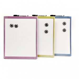 QUARTET BASICS WHITEBOARD 280x360mm Assorted Colours (Each)