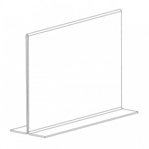 BLUEPRINT SIGN HOLDER DOUBLE SIDED - A5 LANDSCAPE