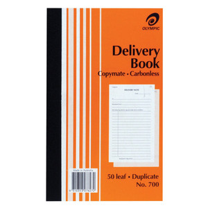 OLYMPIC CARBONLESS DELIVERY BOOKS 700 Dup 200x125mm 142799