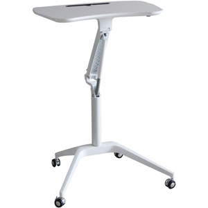 STOCKHOLM SIT STAND DESK White (Top Size: 715 x 475mm. Height Range: 735 to 1050)