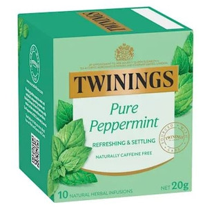 TWININGS TEA BAGS Peppermint Pack Of 10