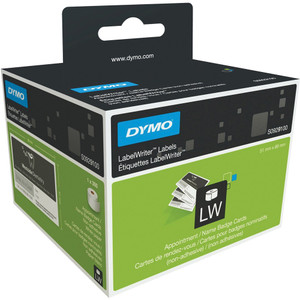 DYMO LW Label Appointment card non-adhesive 89x51mm Pk300