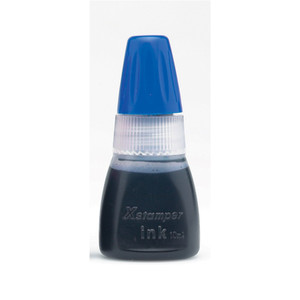 XSTAMPER SELF INKING STAMP REFILL INK - 10CC Blue