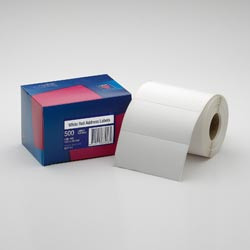 AVERY ADDRESS LABELS 70x36mm Roll White, Roll of 500