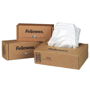 FELLOWES SHREDDING ACCESSORIES Bags H1270xWDIA559mm (Pack of 50)