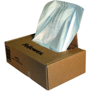 FELLOWES SHREDDING ACCESSORIES Bags & Ties L1260xW2040mm (Roll of 50)