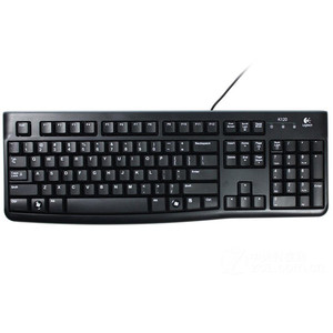 LOGITECH K120 WIRED KEYBOARD K120 Black