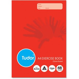 Olympic Exercise Book E254 A4 48 Page 25mm Feint Ruled (197728)