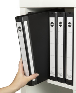 MARBIG ENVIRO DELUXE BINDERS A4 3D Ring 25mm Black