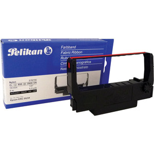 PELIKAN POS/CASH REGISTER RIBBONS EPSON ERC-34/38 Black/Red No.579755 (See also EPS2929FNBRW)