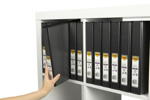 A4 3D 25MM BLACK O/LAY BINDER 5403002