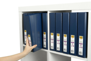 MARBIG ENVIRO CLEARVIEW INSERT BINDERS A4 3 'D' 38mm Blue