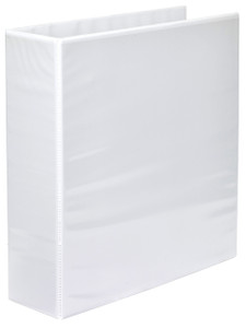 MARBIG ENVIRO INSERT BINDERS Clearview A4 2D Ring 65mm Wht 5126508