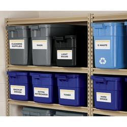 AVERY DURABLE HEAVY DUTY LASER LABELS L7068 2 L/P/Sht 199.6x143.5mm (Pack of 50)