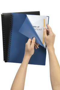 MARBIG REFILLABLE DISPLAY BOOK A4 40Pocket Assorted (Each)