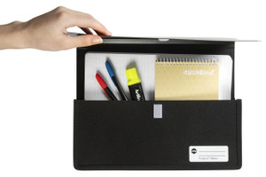 MARBIG POLYPICK WALLETS A4 Heavy Duty Black