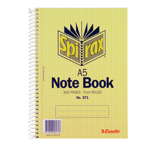 SPIRAX 571 NOTEBOOK A5 300 PAGES 56571