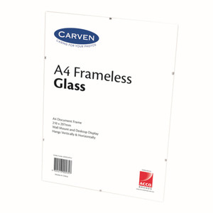 CARVEN CERTIFICATE FRAME GLASS A4 Glass Frame