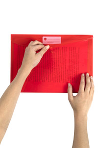 MARBIG POLYPROPYLENE DOCULOPE A4 Red