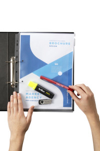 MARBIG BINDER WALLET A4 Clear