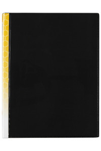 MARBIG CLEARVIEW DISPLAY BOOKS A4 24 Pocket Black