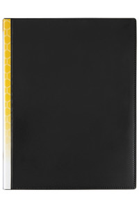 MARBIG CLEARVIEW DISPLAY BOOKS A4 50 Pocket Black