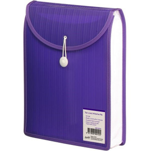 Bantex Top Load Attache File A4 - Violet