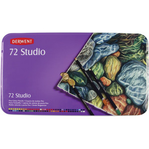 DERWENT STUDIO PENCILS Set 72 TIN Full Range