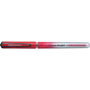 UNIBALL INSIGHT ROLLERBALL PEN 0.7mm Fine Red UB-211R