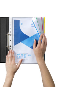 MARBIG COPYSAFE EXPANDING SHEET PROTECTORS A4, Pk10