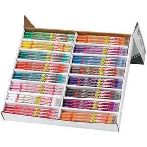CRAYOLA CRAYONS TWISTABLES 240 Asst Deskpack 16 Colors 527250