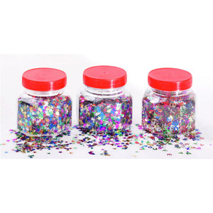 JASART GLITTER SCATTERS Stars 100gm