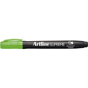 ARTLINE SUPREME PERMANENT MARKERS Permanent Lime Green, Pk12