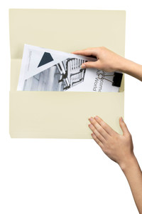 MARBIG SLIMPICK DOCUMENT WALLET Buff