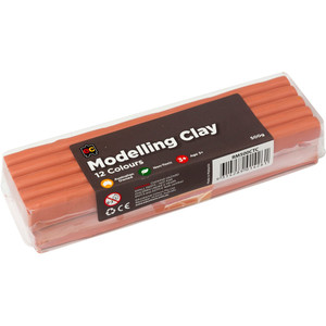 MODELLING CLAY 500GM TERRACOTTA CELLO WRAPPED