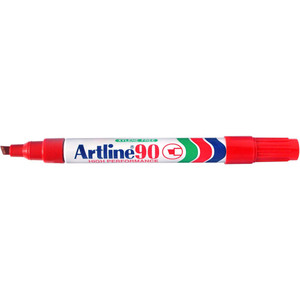 ARTLINE 90 PERMANENT MARKERS Red
