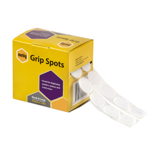 MARBIG GRIP FASTENERS Hook & Loop 22mmx1.8m Spots