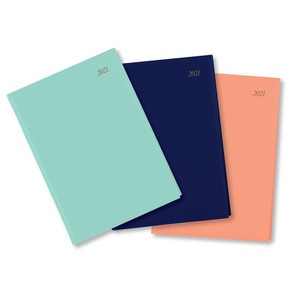CUMBERLAND SOHO DIARY A4 DAY TO PAGE Assorted Colours (Each) (Pre-Order Now for 2027)